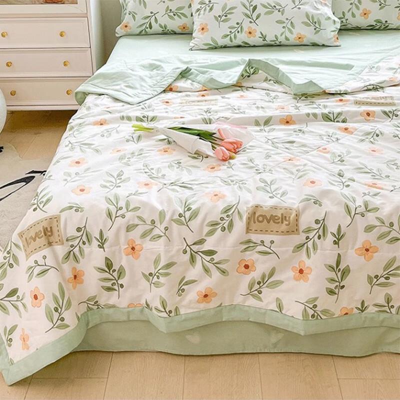 

Jelley Linen Machine Washable Summer Cooling Quilt