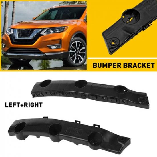 Front Right Left Bumper Brackets Support Retainer For Nissan Rogue SUV 2014-2019