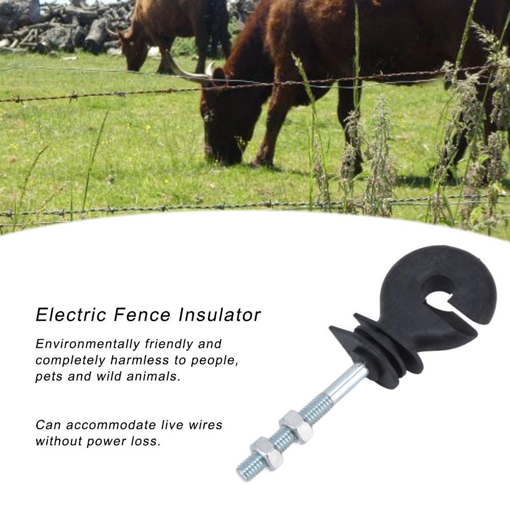 50Sets Polypropylene Material Electric Fence Insulator Electronic Fence Accessories Outdoor Fence