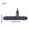 1/2" 3/4" 1" Venturi Injector Male Thread Automatic Irrigation Venturi Mixer Agriculture Drip Device Fertilizer Device Accesory