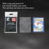 Premium-Kartenhüllen Standardgröße Klare Kartenhülle Passt über Inner Card Sleeves Perfekt für Double-Sleeving und Kompatibel mit MTG