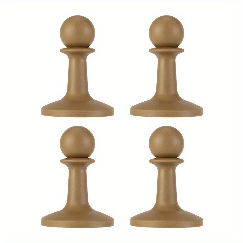 

4 шт. защитный колпачок от молнии для кемпинговой палатки, опорный стержень для тента, защитный чехол от грома, безопасный колпак для тента, уличная палатка 4pcs хаки