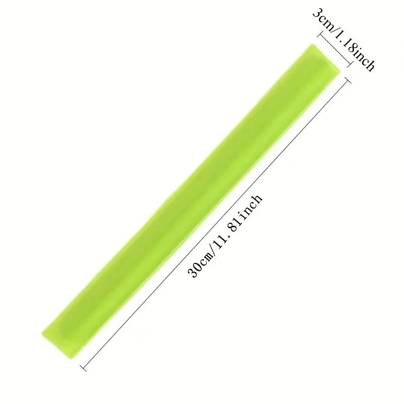 5pcs Bicycle Handlebar Ankle Strap Safety Reflector System - PVC Bike Accessory with Reflective for night riding, Compatible
