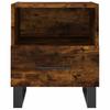 Nightstands 2 pcs Smoked Oak 40 x 35 x 47.5 cm Particleboard
