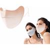 UPF 50+ Sun Protection Face Mask for Women Ice Silk Breathable UV Face Shield Mask Cover for Cycling Hiking Outdoor Sports
