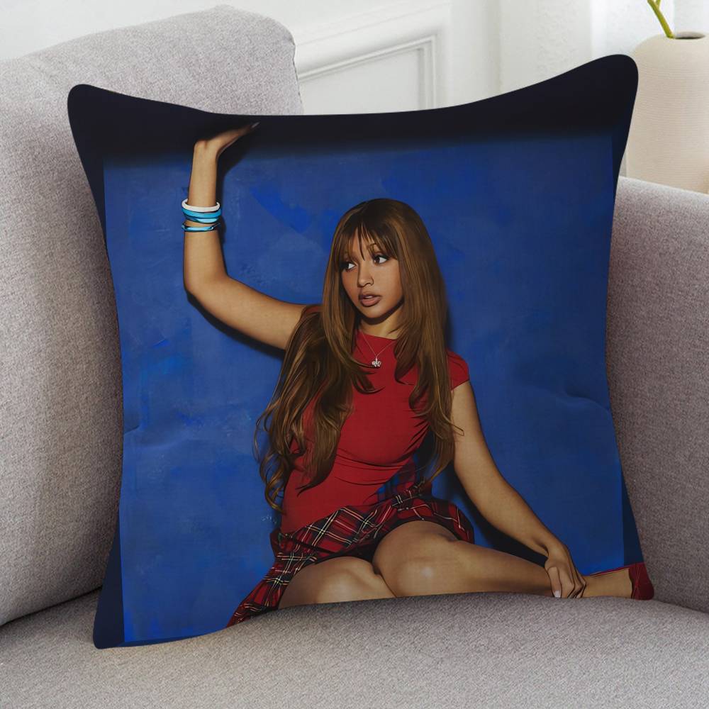 Singer Pink Pantheress Pillow Case Soft Double Sided Print Sofa Cushion Cover Throw Pillow Covers