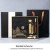 Chinese Style Leather Business Notebook with Color Pages - Custom National Tide Diary