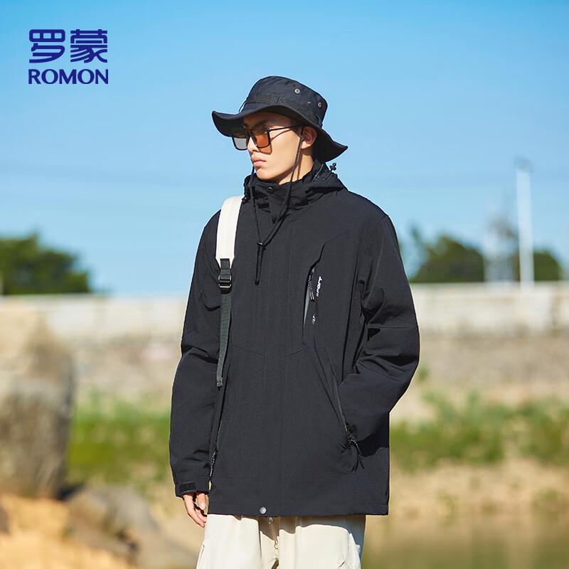ROMON JK18 Outdoor Hooded Windproof Couple Jacket