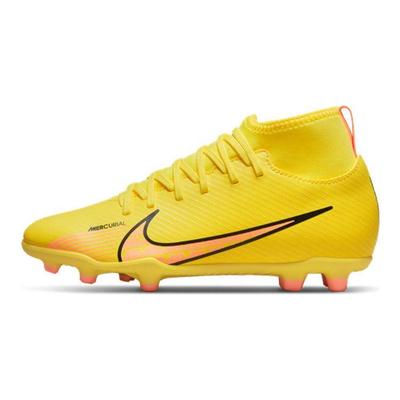 Zoom Mercurial Superfly 9 Club FG MG GS Lucent Pack Kids Sneakers Yellow Yellow-Strike Sunset-Glow DJ5959-780