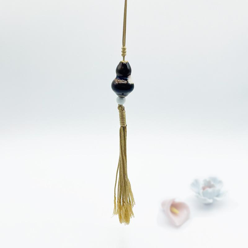 Accessories, Jewelry, Woven Beaded Sweater Chain, Ceramic Necklace, Female Niche Feeling Does Not Fade