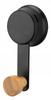 KADAX Hook with Suction Cup for Clothes Steel 2 Kg Black