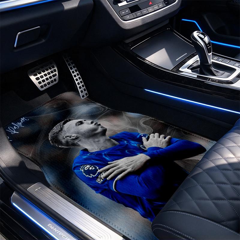 Cole Palmer Star Black Car Floor Mats Full Coverage All-Season Car Mats, XPE Non-Slip And Wear-Resistant Mats Suitable for SUV Interiors, Textured Car