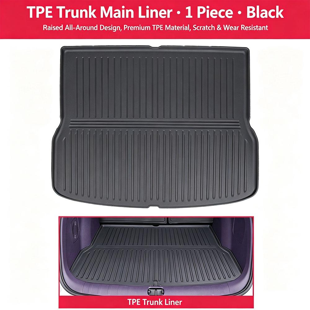 For Leapmotor B10/B01/B05 Trunk Mat TPE Full Surround Trunk Mat Waterproof And Wear-Resistant Car Interior Accessories