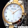 Used Noble/BULOVA/Ladies' Watch/Diamond/Beautiful/For Women/Stylish/Ultra-rare/Rare/Quartz/For a Gift/Watch/Beautiful/Elegance/Luxury