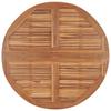 Vidaxl 5-Cz. Folding Garden Furniture Set, Solid Teak Wood