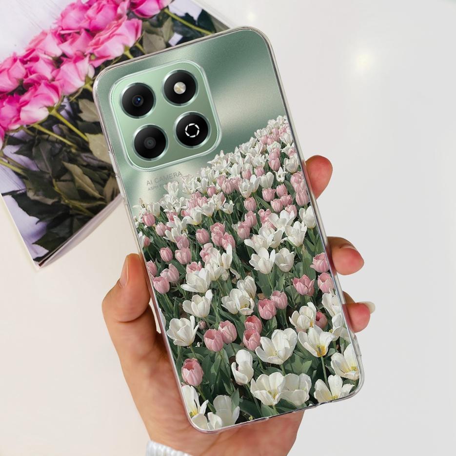 For Honor X6b Case JDY-LX1 JDY-LX2 Stylish Painted Cover Soft Silicone Shell For Honor X6b X 6b HonorX6b Phone Case 6.56'' Coque