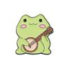 Inspired Frog Playful Enamel Brooch Stylish And Functional Pin For Casual And Formal Outfits