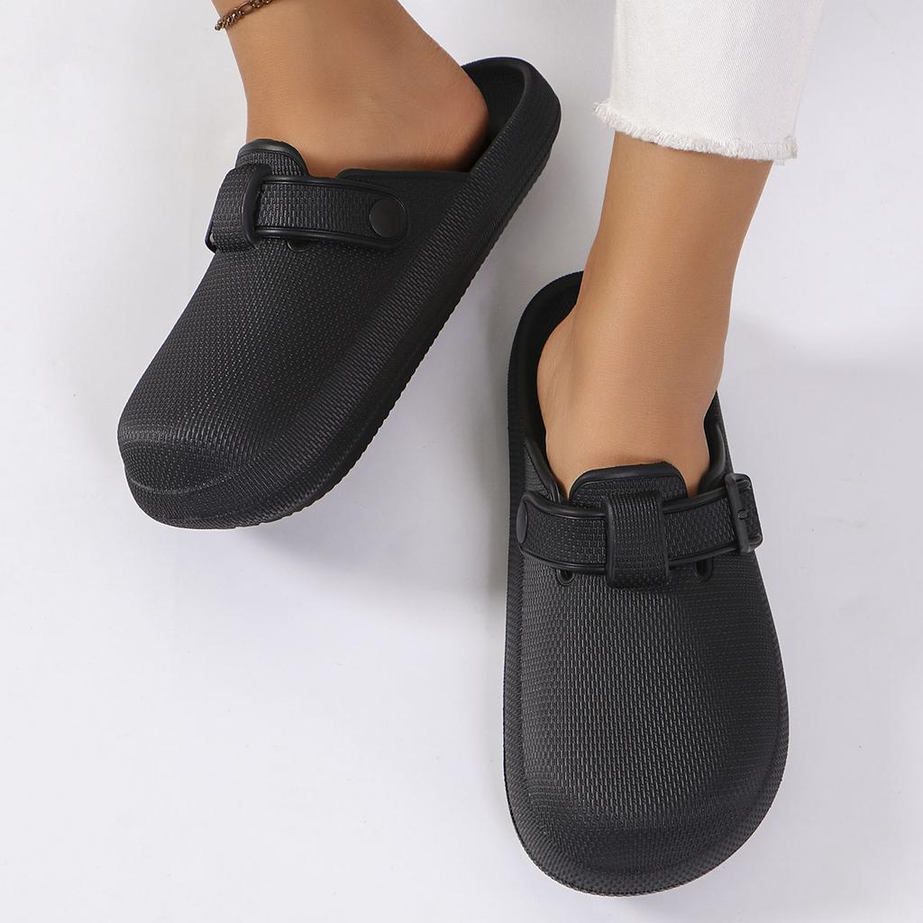 Women Slippers 2024 New Summer Casual Outdoor Open Toe Shallow Solid Color Sandals Flats Slippers Slides Women Plus Size