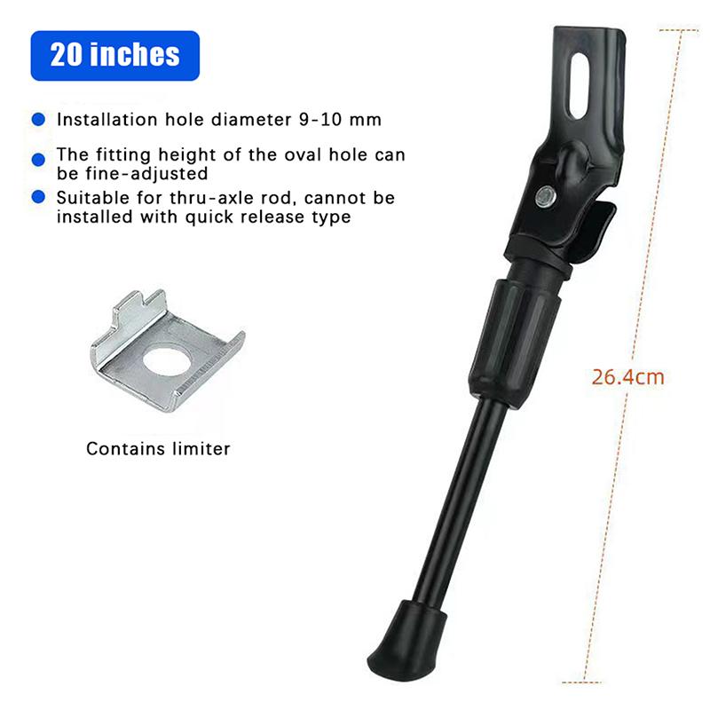 Детская подставка для велосипеда, подставка для парковки, подставка для ног, детская боковая поддержка велосипеда, 12/14/16/18/20 дюймов, аксессуары для верховой езды