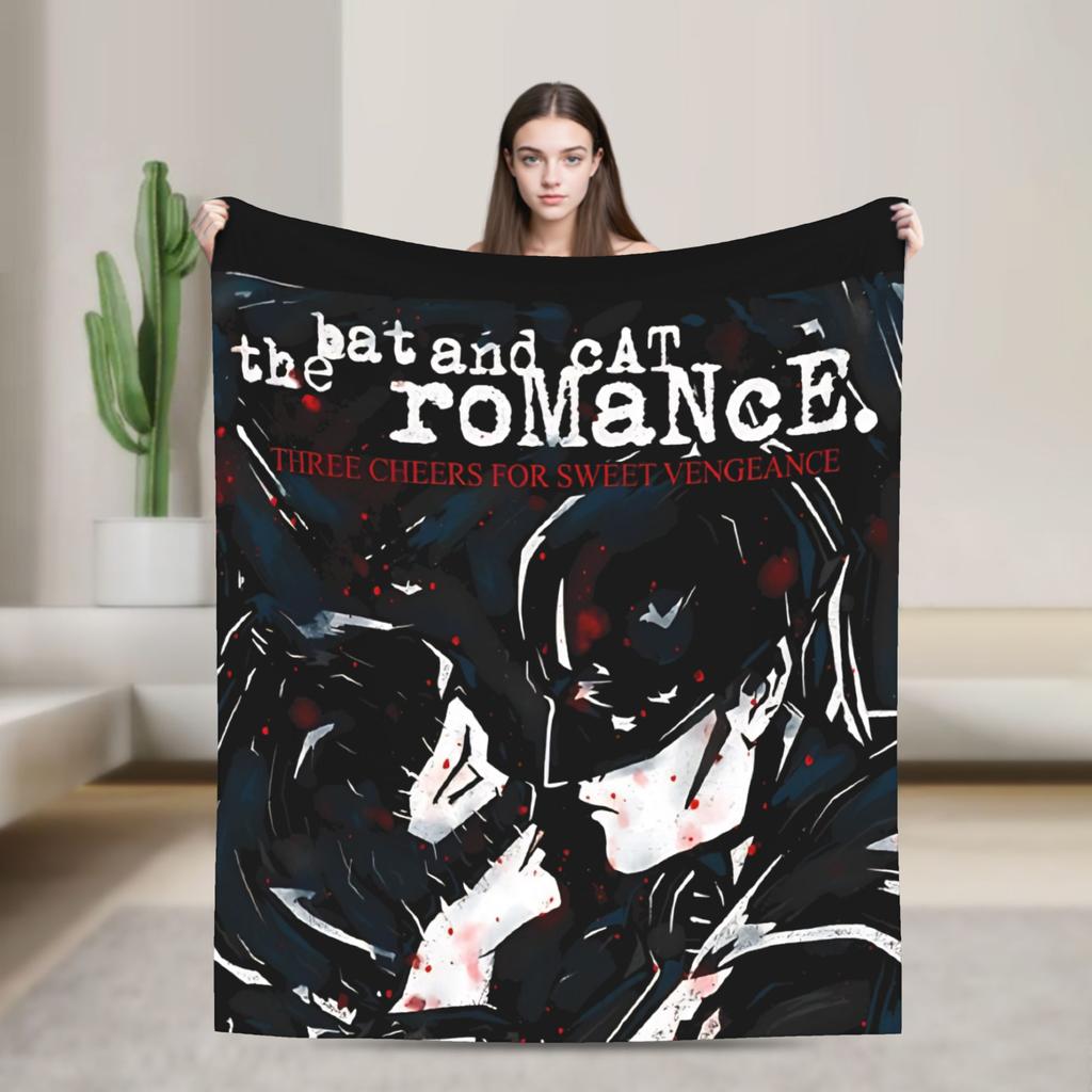 Gerard Way MCR VIntage   Blanket Quality Soft My Chemical Romance Throw Blanket Winter Students Living Room Fashion Bedspread