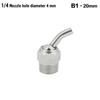Stainless Steel Coolant Hose Nozzles Low Maintenance Anti Rust for CNC Lathes Toolholder Factory Machining Tooling