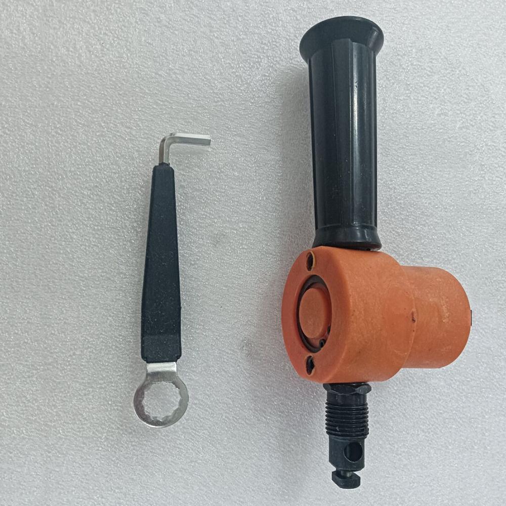 Dual Head Metal Sheet Nibbler Hole Saw Cutter Cutting Electric Drill Attachment