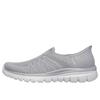 Graceful Comfortable Fashion Versatile Trendy Low-Top Lifestyle Casual Shoes Women Sneaker Gray 100737-GRY