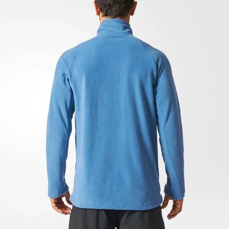 Adidas Jackets Men's Blue Stand Collar Moderate Other BP9686