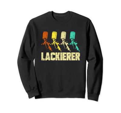 Paint Airbrush Paint Gun Retro Car Paint Spray Gift Sweatshirt
