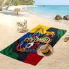 Colombia Football Print Beach Towel Quick Dry Super Absorbent Soft Bath Towel for Swimming Beach Travel Fan Souvenir Gift