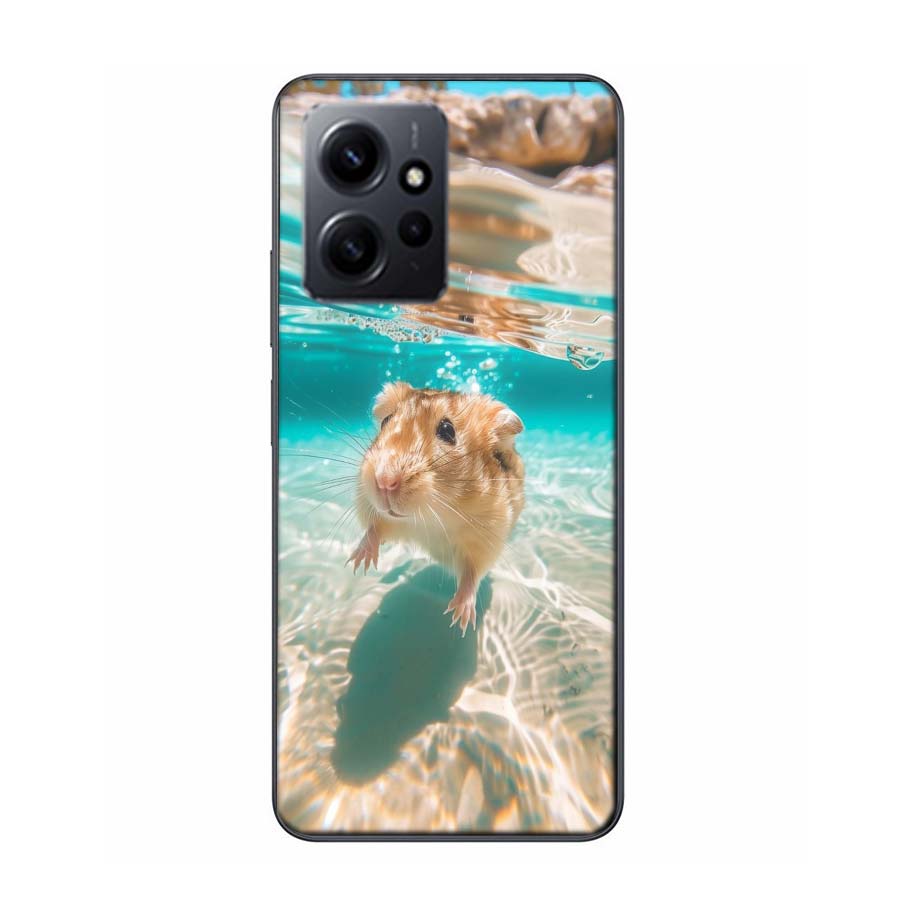 Hamsters With Hats Have Ears Phone Case For Redmi 12 13C 12C 15C 9 10 10C Note 13 Pro Plus 14 15 Pro 9T 9C 9A TPU Soft Cover Cle
