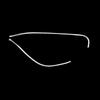 For Mercedes-Benz W253 GLC - DRL Car Headlight Light Guide Plate Daytime Running Tube Daytime Running Light Bar