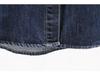 Autumn Denim Mid-Length Women's Long Sleeve Loose Shirt Outerwear