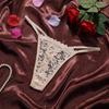Women's Sexy Panties Lace Jacquard Pattern Ventilate European And American Butterfly Knot Hollowed Out Lingerie Super Comfortabl