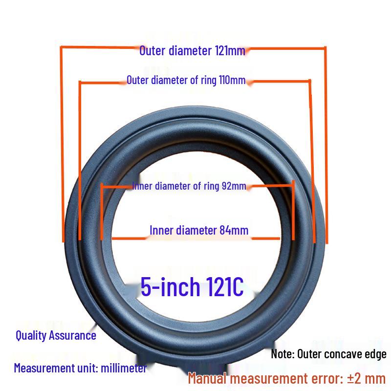 Speaker Repair Rubber Edge Ring - Replacement Folding Parts