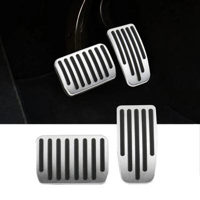 For Tesla Model 3 Y Highland 2024 2023 2022 Foot Pedals Cover Accesories Aluminum Alloy Accelerator Gas Fuel Brake Rest Pads Mat
