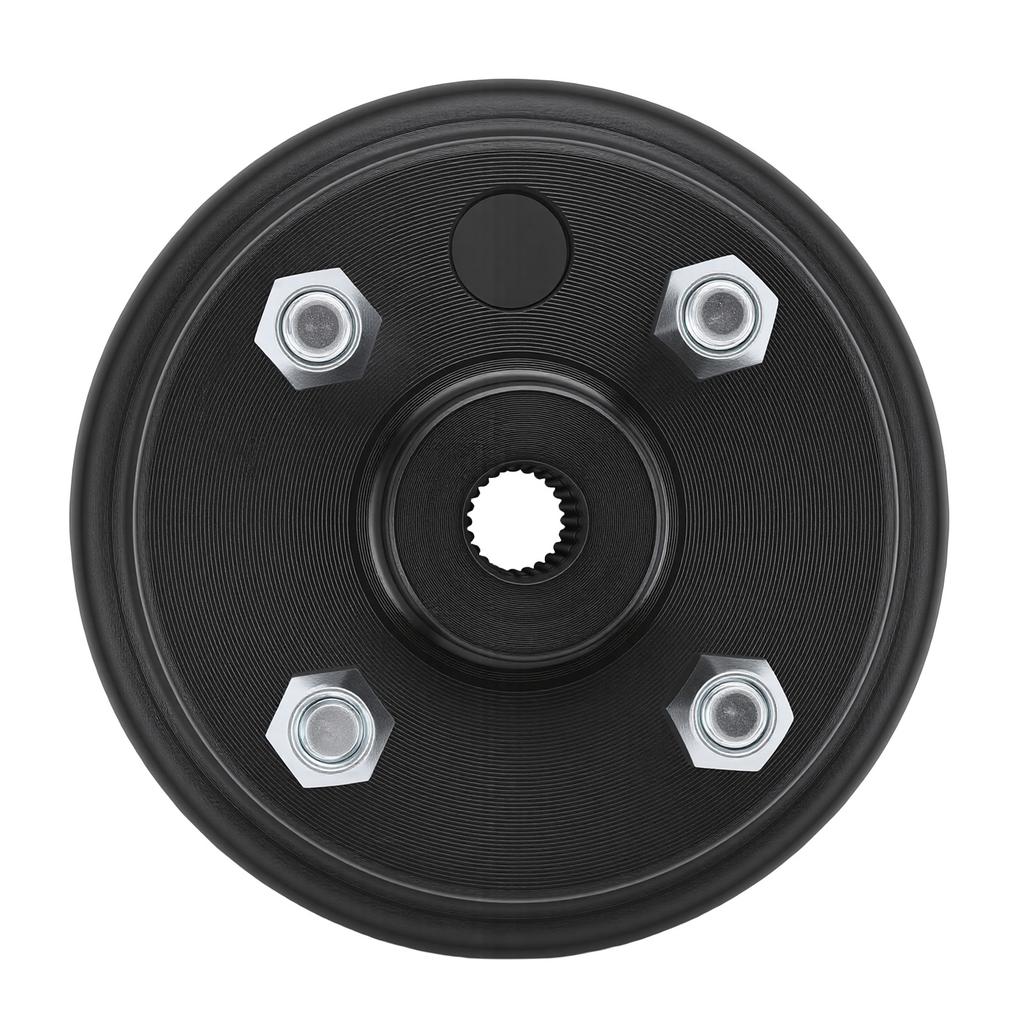 Golf Cart Brake Drum Hub Assembly 19186 G1 High Strength Material Replacement for EZGO 2 Cycle Gas 1982 1993