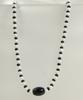 Treaju Black&White Onyx Necklace