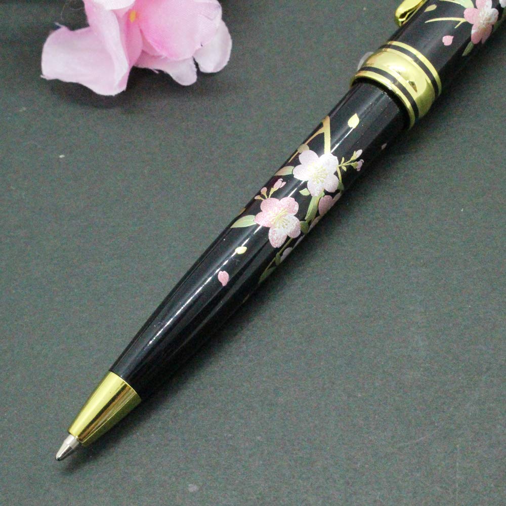 Modern Ballpoint Cherry Blossom Maki-e Pen