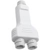 IP68 Waterproof RJ45 Coupler Splitters for Networks Expansion POE Splitters Supports IEEE802.3af/at Up To 30W Input