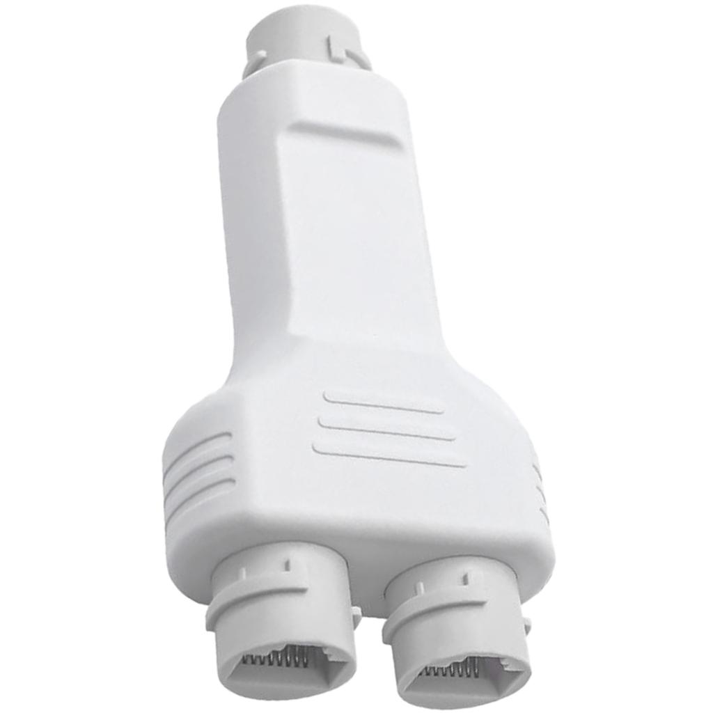 IP68 Waterproof RJ45 Coupler Splitters for Networks Expansion POE Splitters Supports IEEE802.3af/at Up To 30W Input