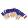100Pcs Flag Cake Decoration Toothpicks Chic Design Cupcake Toppers Party Food Picks Kids Toothpick Flags Cupcake Picks