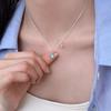 925 Sterling Silver Whale Pendant Necklace for Women - New 2025 High-End Light Luxury Clavicle Chain