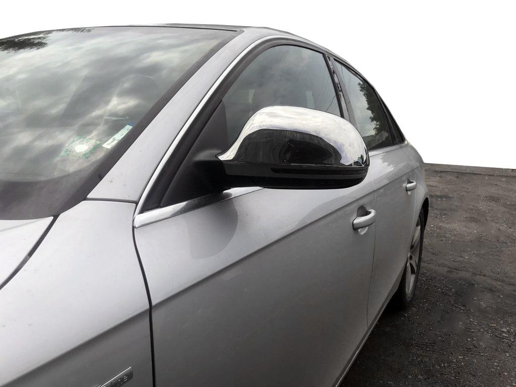 

Накладки на дзеркала 2008-2010 (2 шт., Нерж.) для Ауді A4 B8