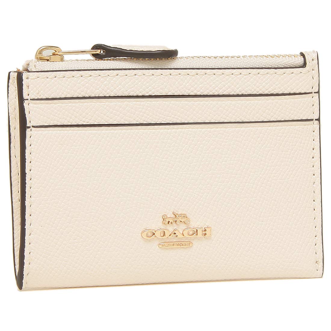 

Чехол для ключей и монет Coach Чехол для карт COACH Mini Skinny ID Case из кожи Cross Grain с меловым покрытием F88250-IMCHK [Товар]