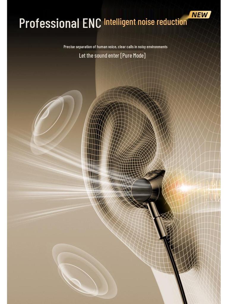 Wireless Magnetic Neckband Earbuds with ENC and LED Display