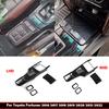 LHD RHD For Toyota Fortuner 2016- ABS Carbonfiber Center Conlose Front Storage Gear Box Shift Panle Interior Accessories