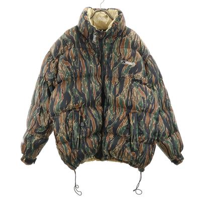 Bear USA Camouflage Dunjakke L khaki vendbar Dame Brugt
