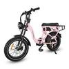 Bicicletă electrică AVDL T7 pentru navetă cu portbagaj spate, Baterie 48V 18Ah, Shimano 7 viteze