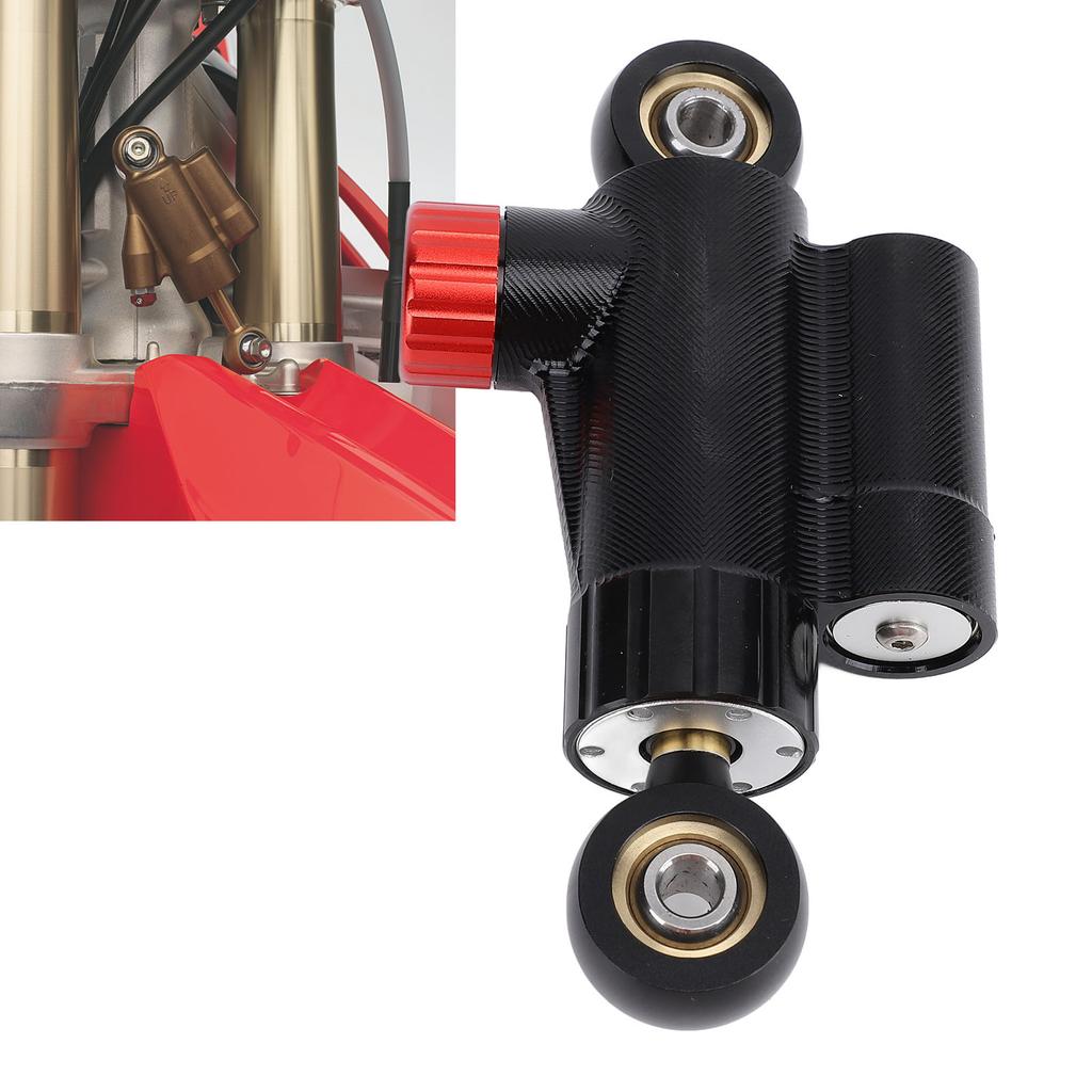 Motorcycle Steering Damper Stabilizer CNC Aluminum Alloy Safe Control Enhanced Stability for Motorbikes
